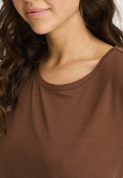 Big shirt |  Bambusviskose | Brun -JBS of Denmark Women