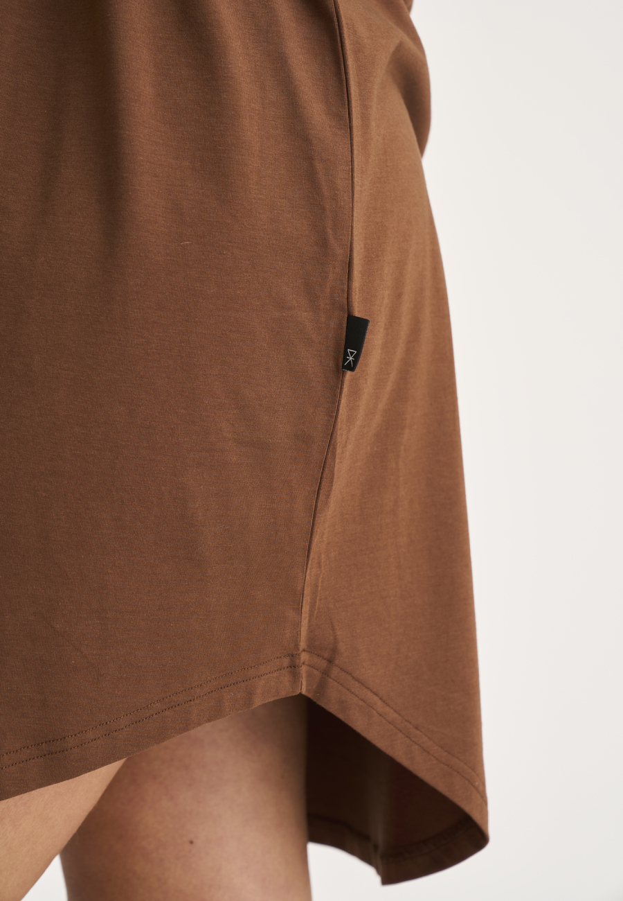 Big shirt |  Bambusviskose | Brun -JBS of Denmark Women