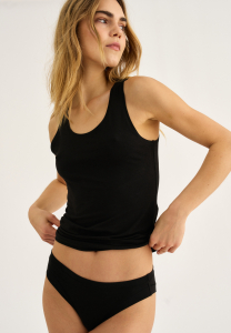 Tanktop | GOTS bomuld | Sort -JBS of Denmark Women