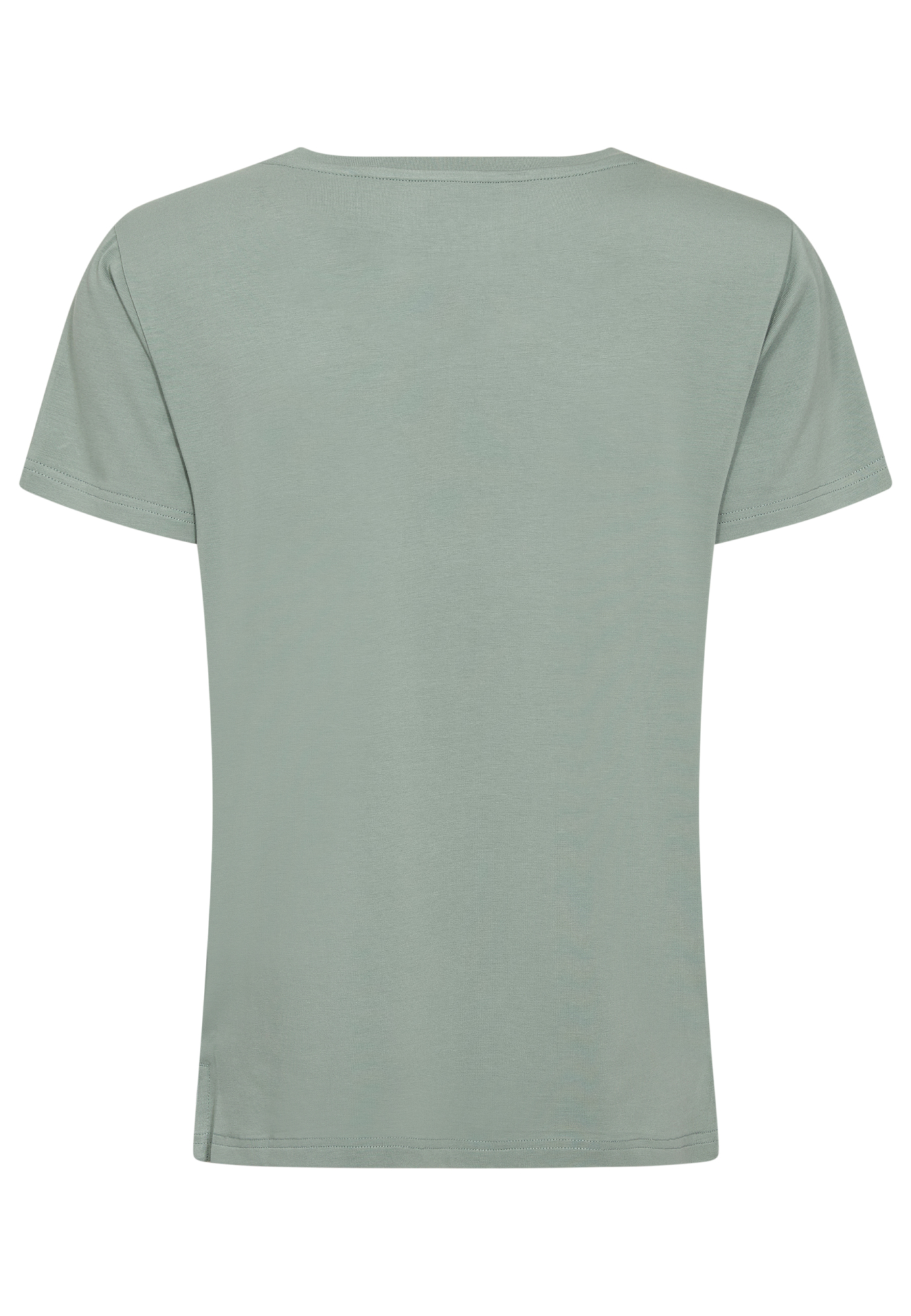 T-shirt, Bambusviskose, Grøn