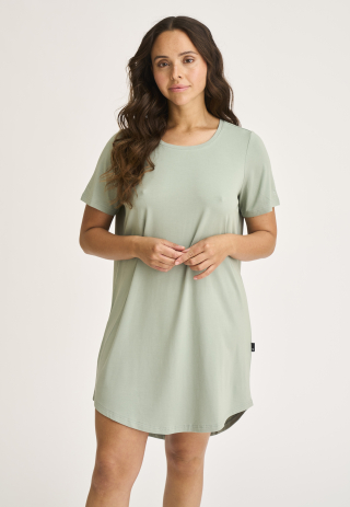 Big shirt |  Bambusviskose | Grøn -JBS of Denmark Women