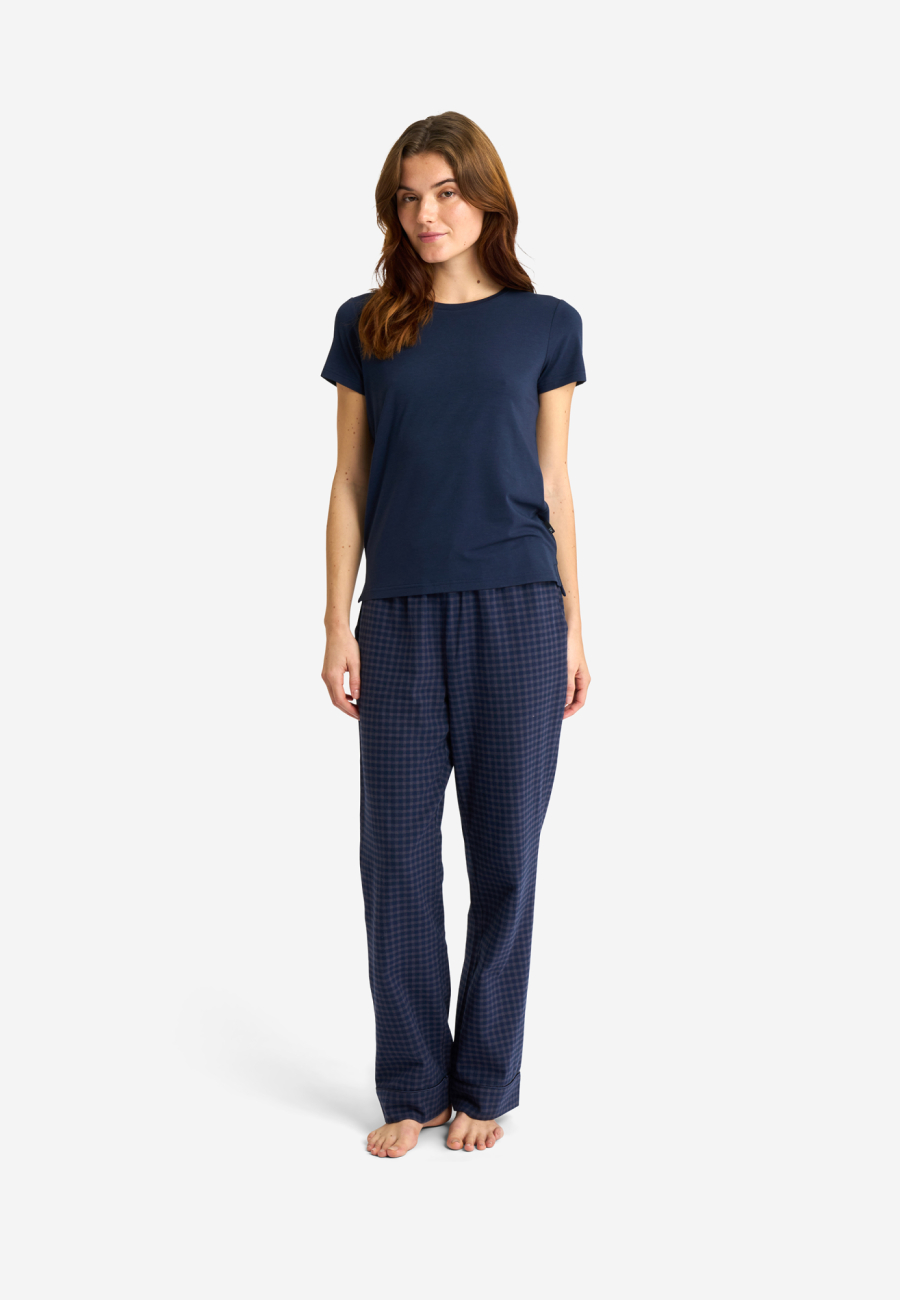 T-shirt |  Bambusviskose | Navy -JBS of Denmark Women
