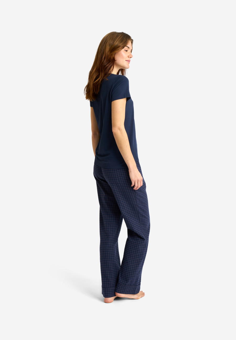 T-shirt |  Bambusviskose | Navy -JBS of Denmark Women