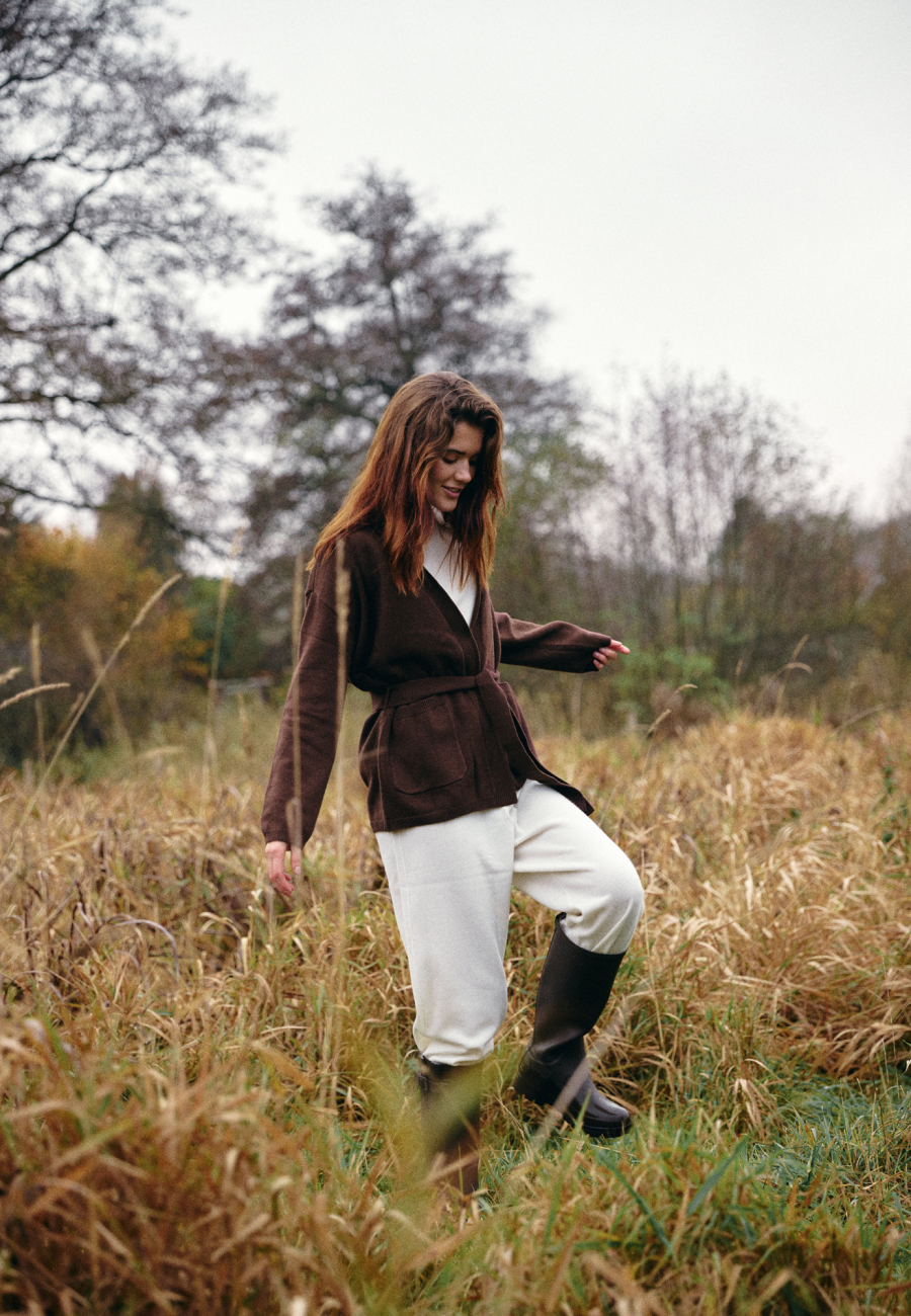 Bukser | 100% Merinould | Ivory -JBS of Denmark Women