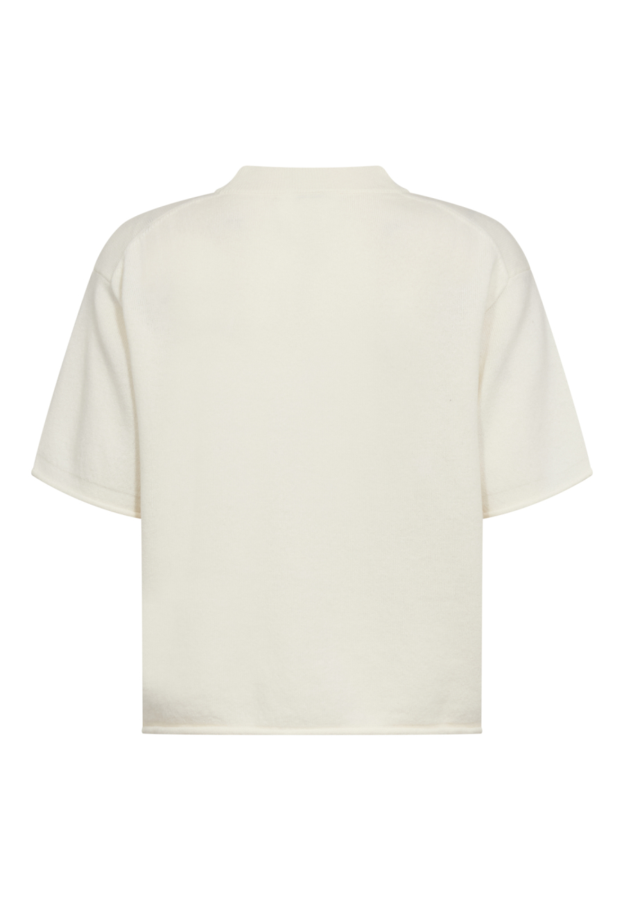 T-shirt | 100% Merinould | Ivory -JBS of Denmark Women
