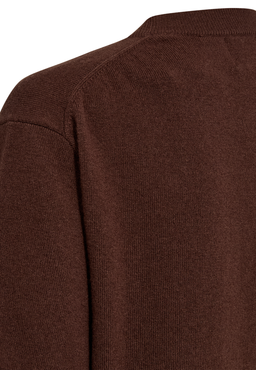T-shirt | 100% Merinould | Brun -JBS of Denmark Women