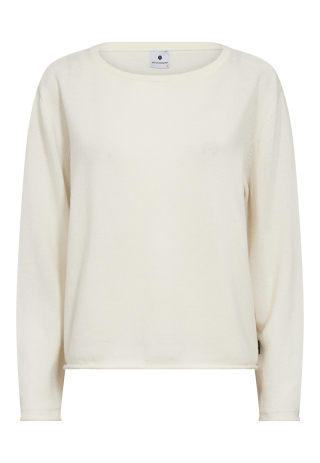 Striktrøje | 100% Merinould | Ivory -JBS of Denmark Women