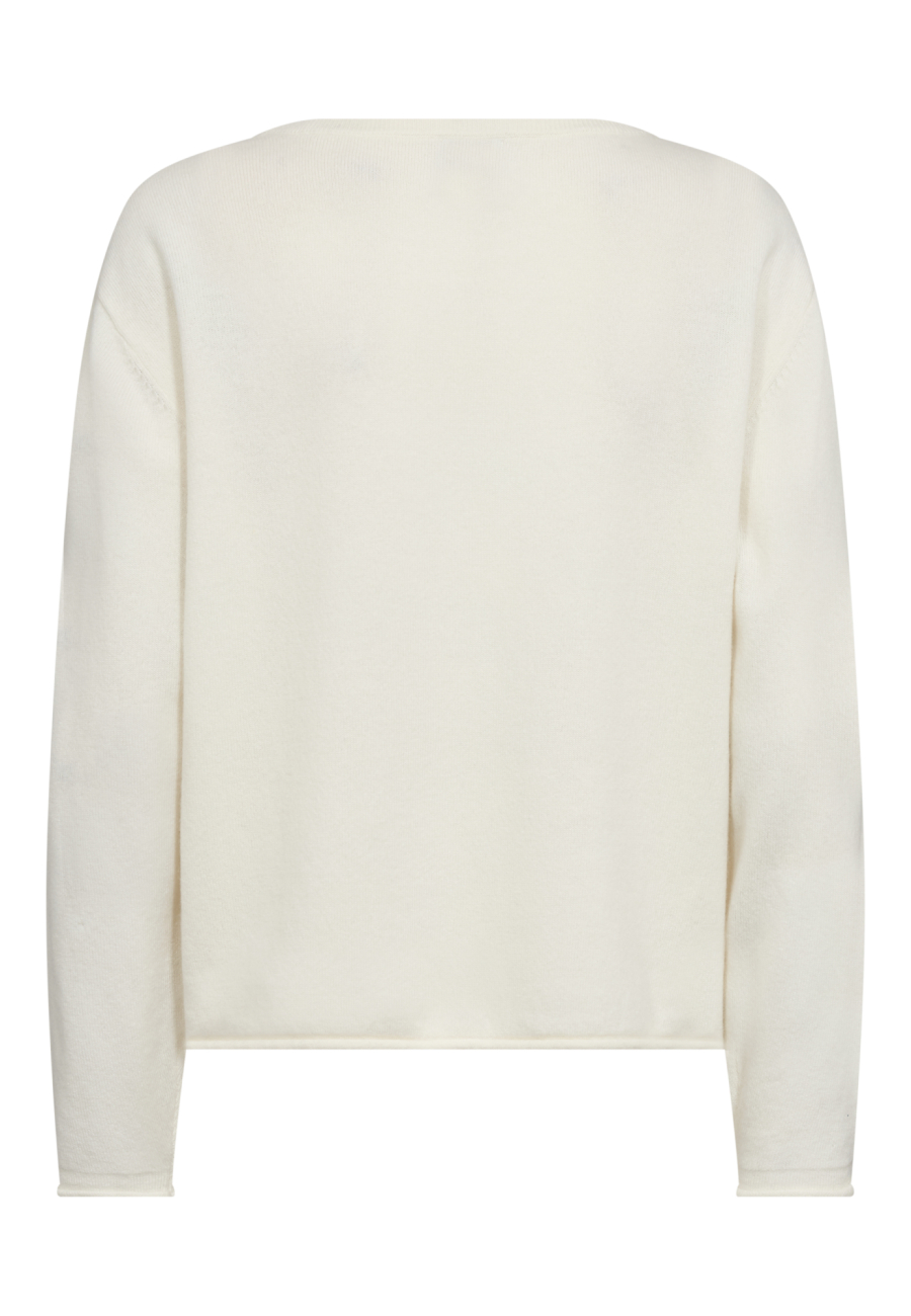 Striktrøje | 100% Merinould | Ivory -JBS of Denmark Women