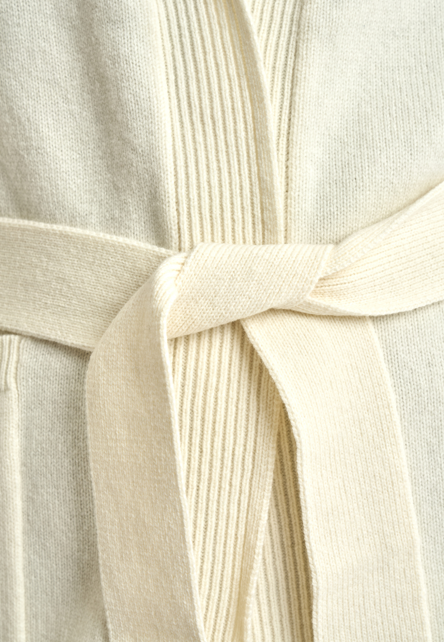 Cardigan | 100% Merinould | Ivory -JBS of Denmark Women