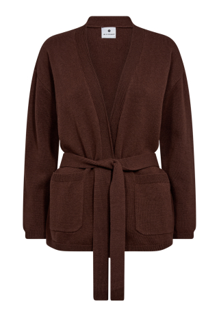 Cardigan | 100% Merinould | Brun -JBS of Denmark Women
