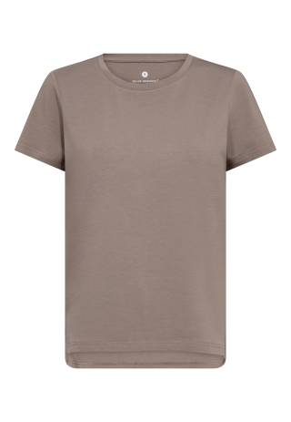 T-shirt | Bambusviskose | Brun -JBS of Denmark Women
