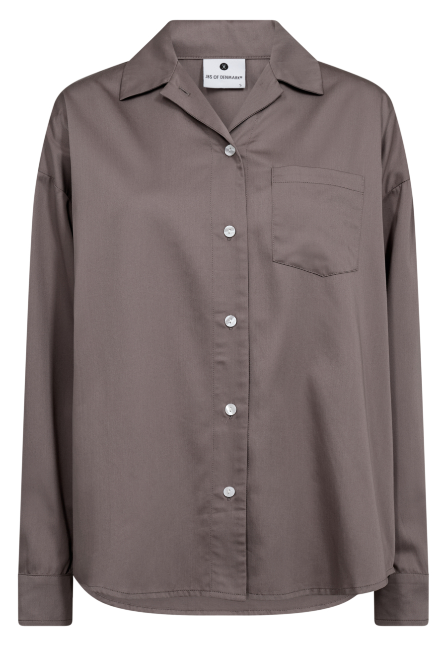 Pyjamasskjorte | Bambusviskose | Brun -JBS of Denmark Women