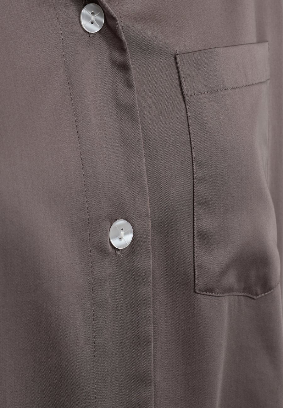 Pyjamasskjorte | Bambusviskose | Brun -JBS of Denmark Women