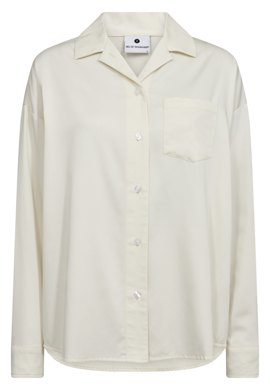 Pyjamasskjorte | Bambusviskose | Ivory -JBS of Denmark Women
