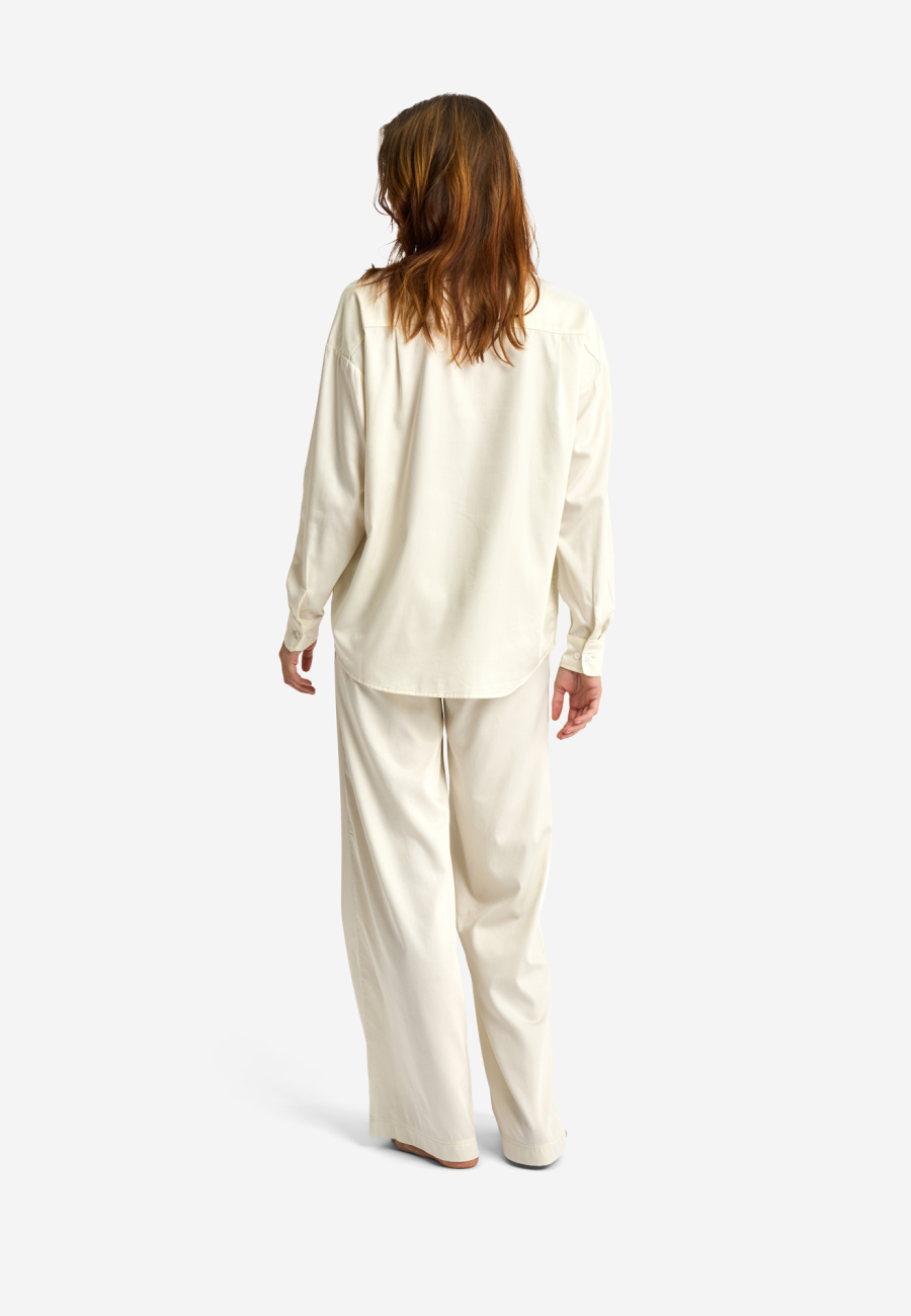 Pyjamasskjorte | Bambusviskose | Ivory -JBS of Denmark Women