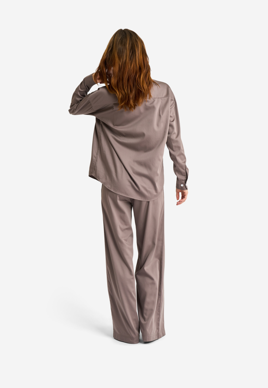 Pyjamasbukser | Bambusviskose | Brun -JBS of Denmark Women