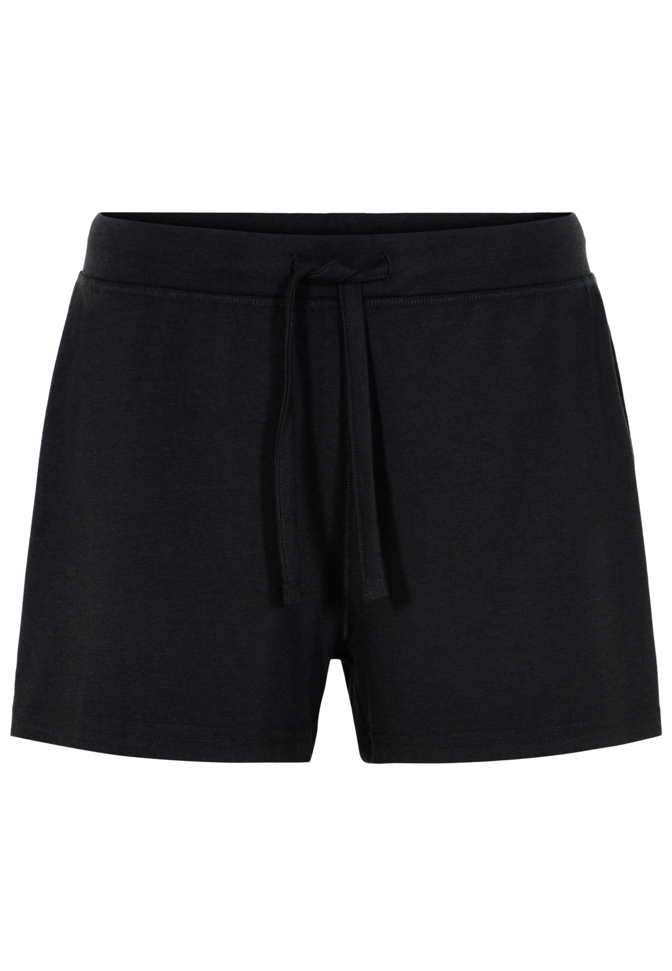 Shorts, Bambusviskose, Sort