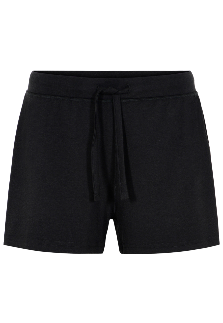 Shorts, Bambusviskose, Sort