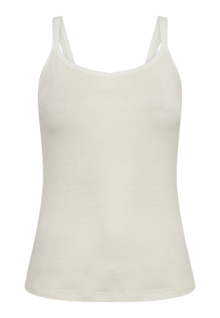 Stroptop, 100% uld, Ivory