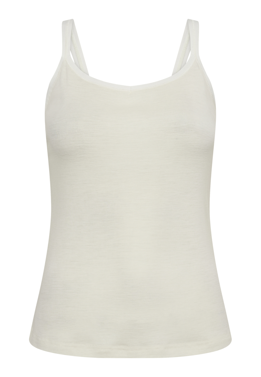 Stroptop, 100% uld, Ivory