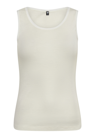 Tanktop, 100% uld, Ivory
