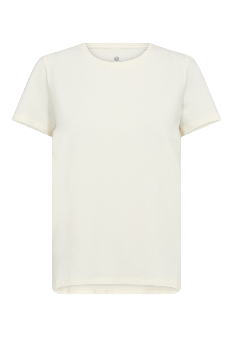 T-shirt, Bambusviskose, Ivory