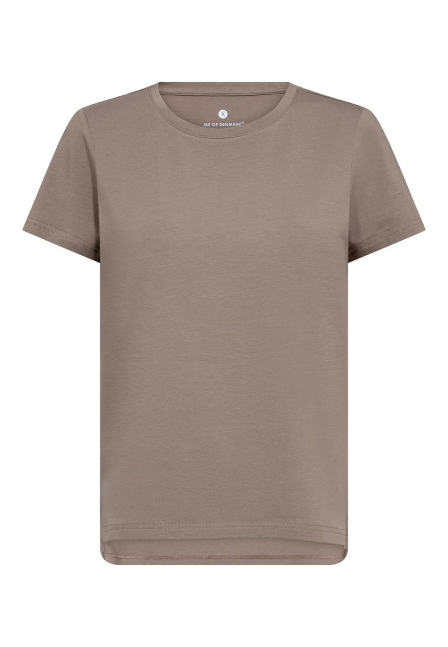 T-shirt, Bambusviskose, Brun