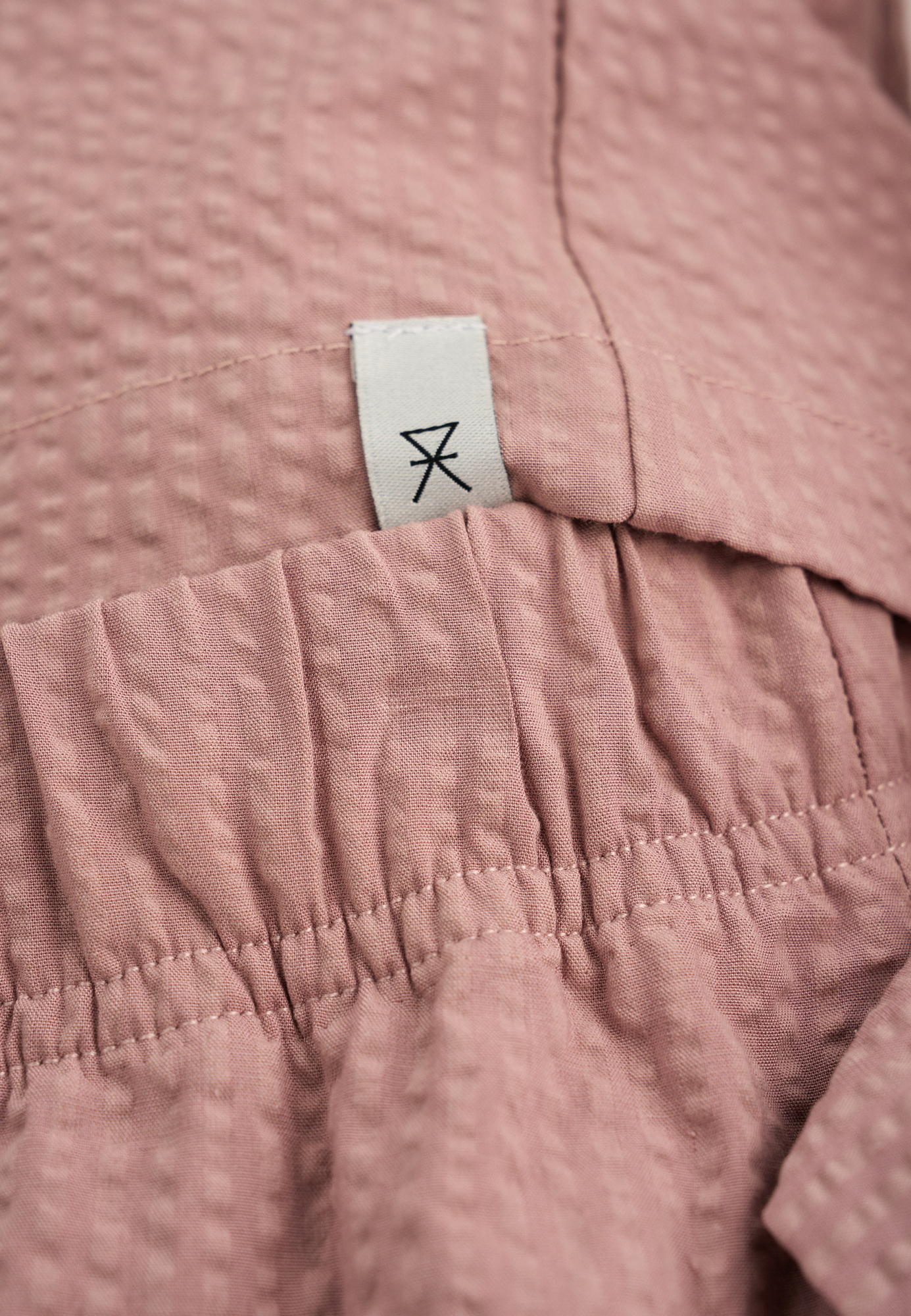 Pyjamasshorts, Bambusviskose, Rosa