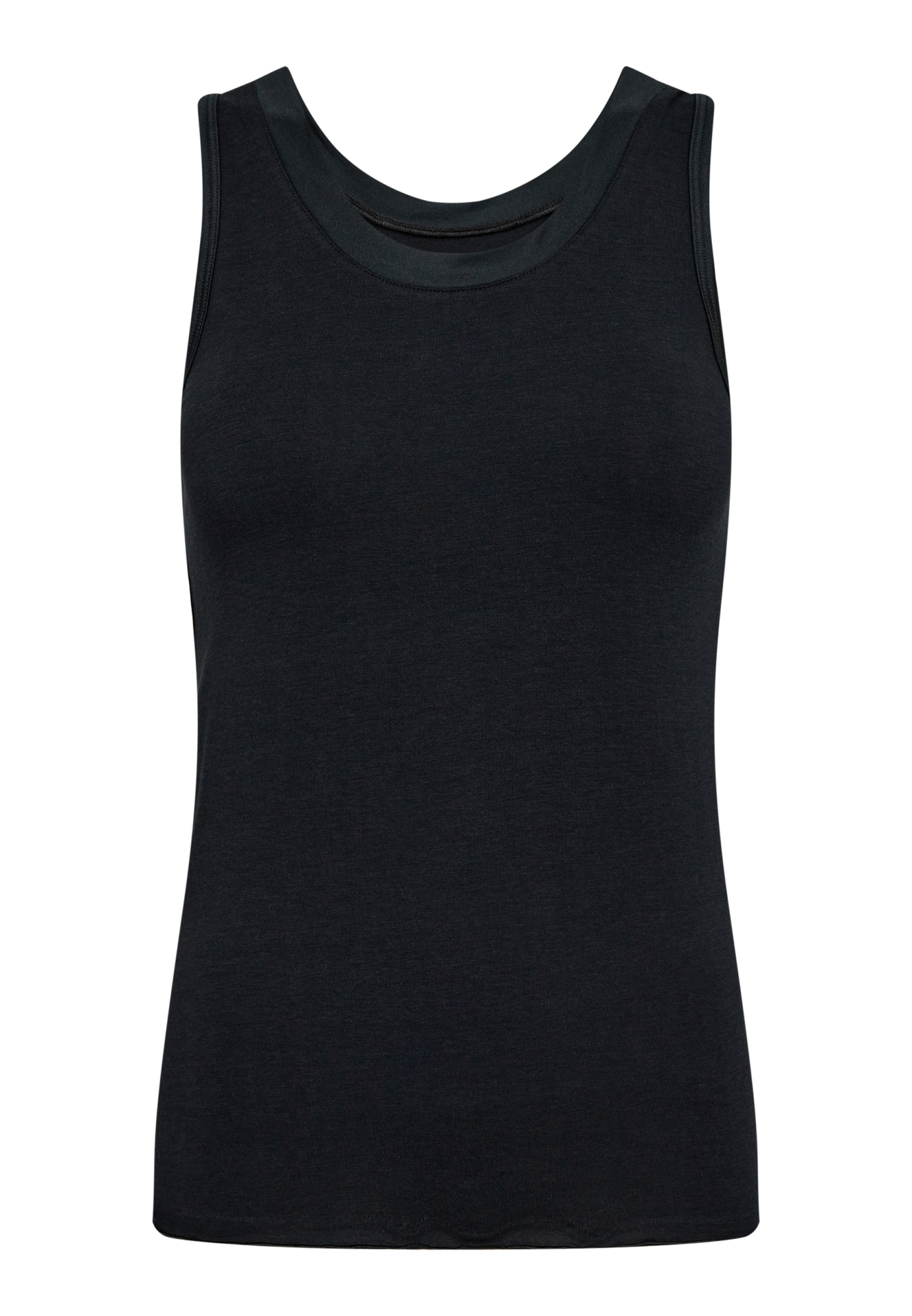 Tanktop, Økologisk bambusviskose, Sort