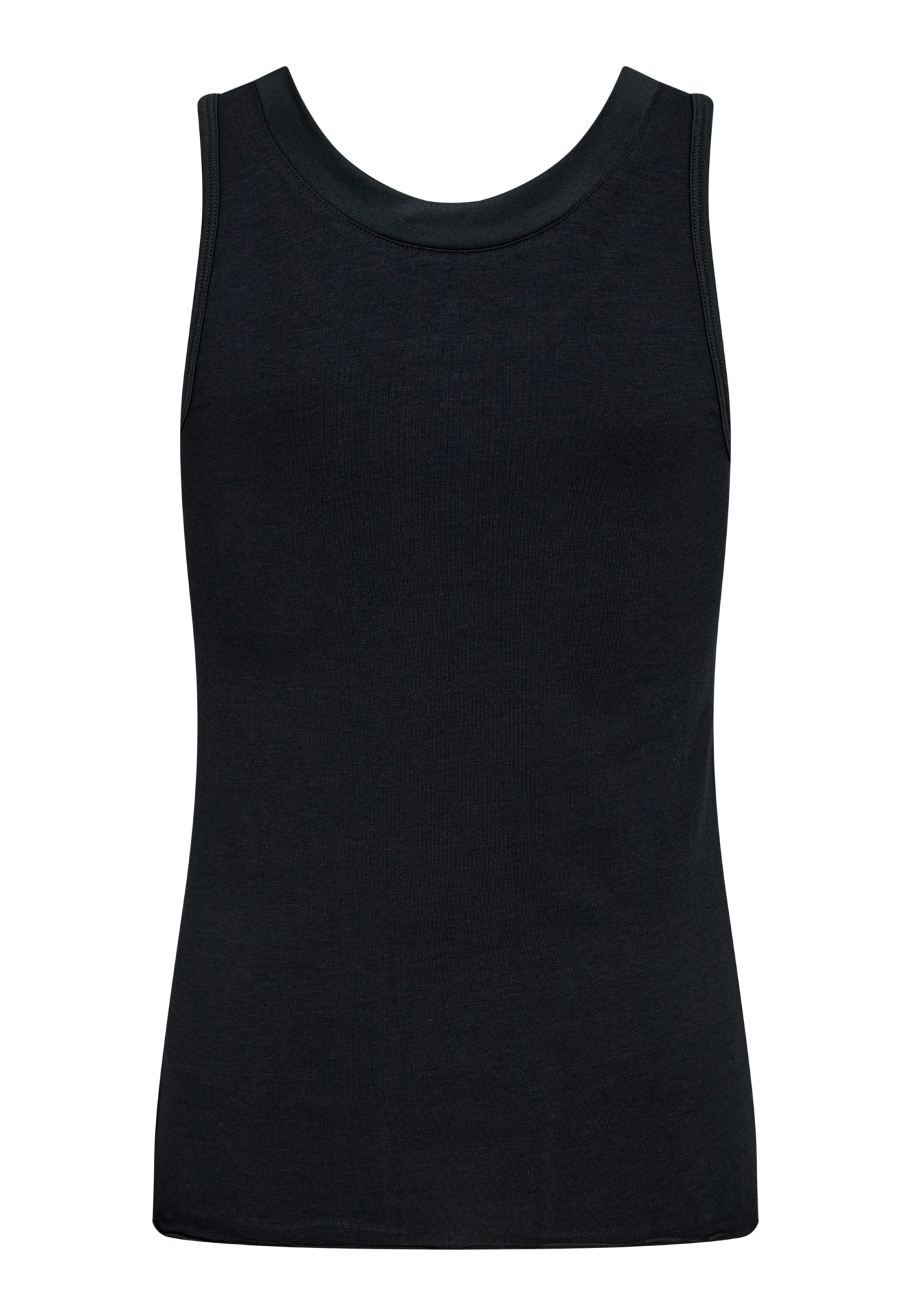 Tanktop, Økologisk bambusviskose, Sort