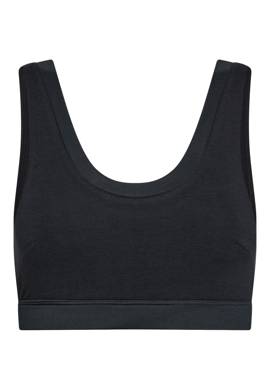 BH-top | Økologisk bambusviskose | Sort -JBS of Denmark Women
