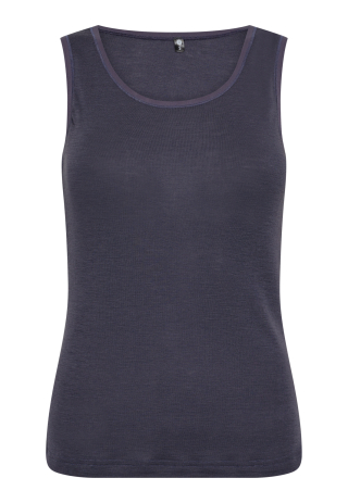 Tanktop, 100% uld, Lavendel Tanktop, 100% uld, Lavendel