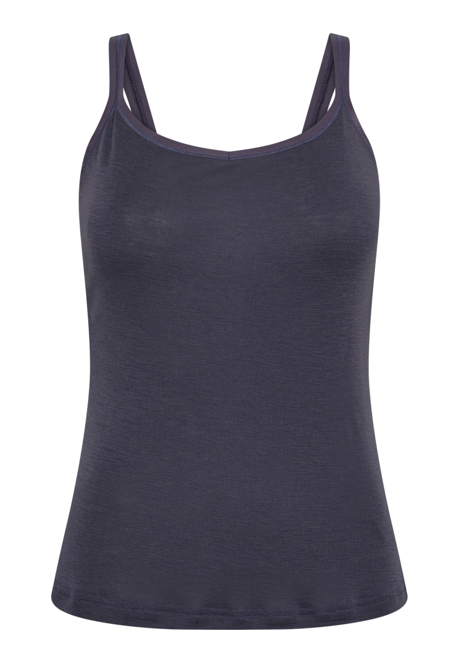 Stroptop, 100% uld, Lavendel