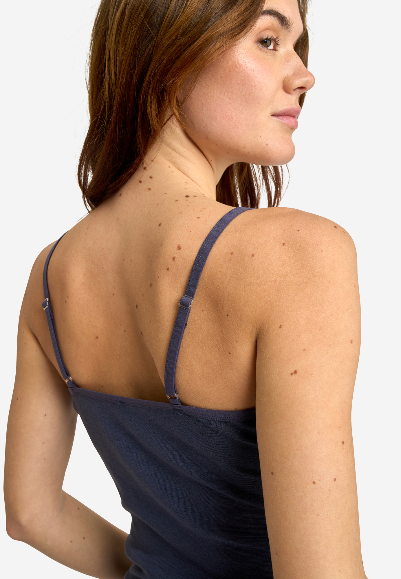 Stroptop, 100% uld, Lavendel