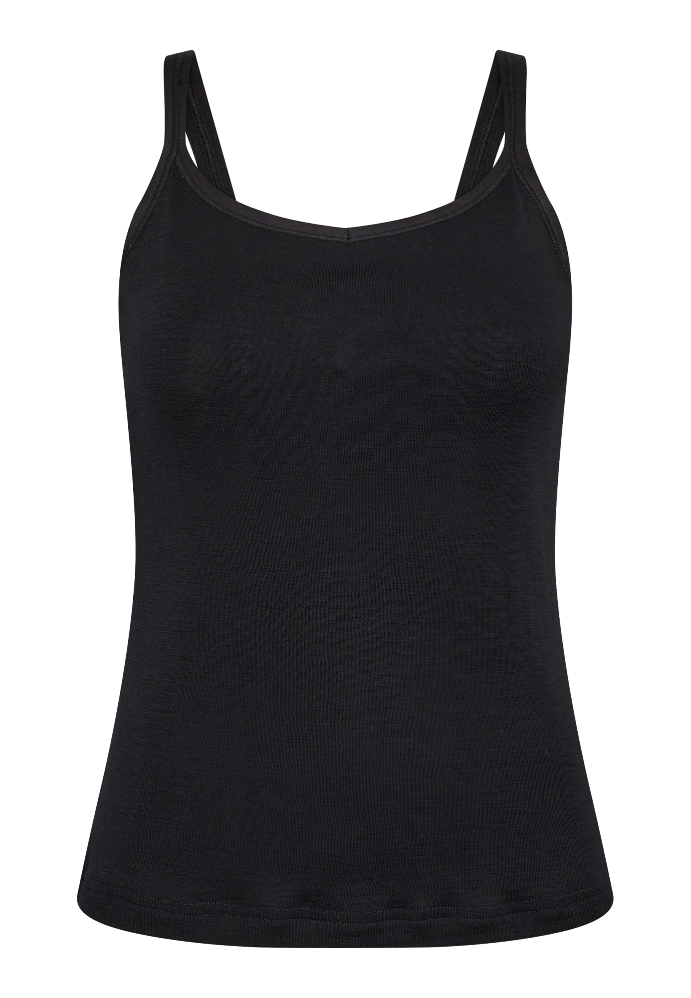 Stroptop, 100% uld, Sort