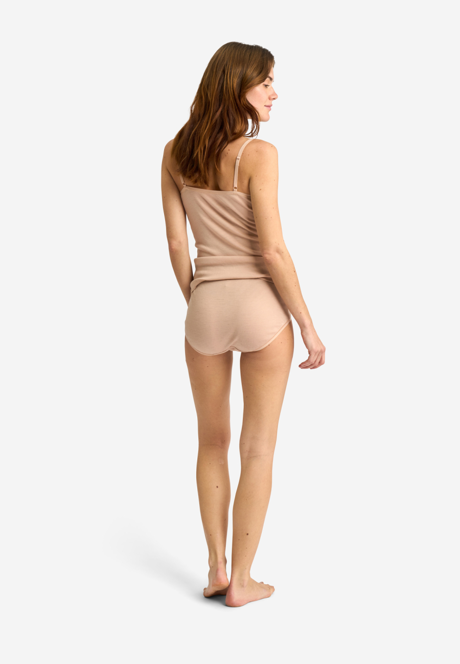 Stroptop, 100% uld, Nude
