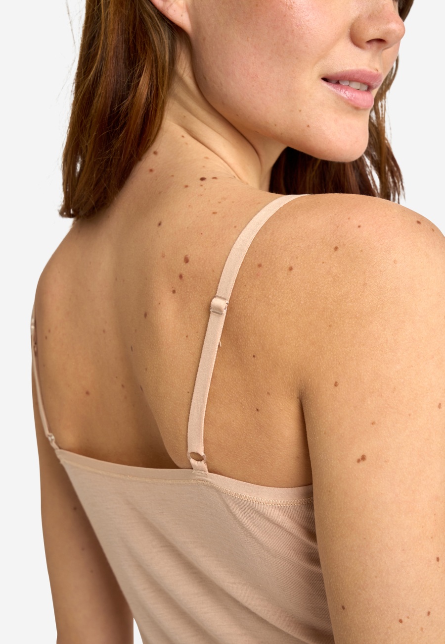 Stroptop, 100% uld, Nude
