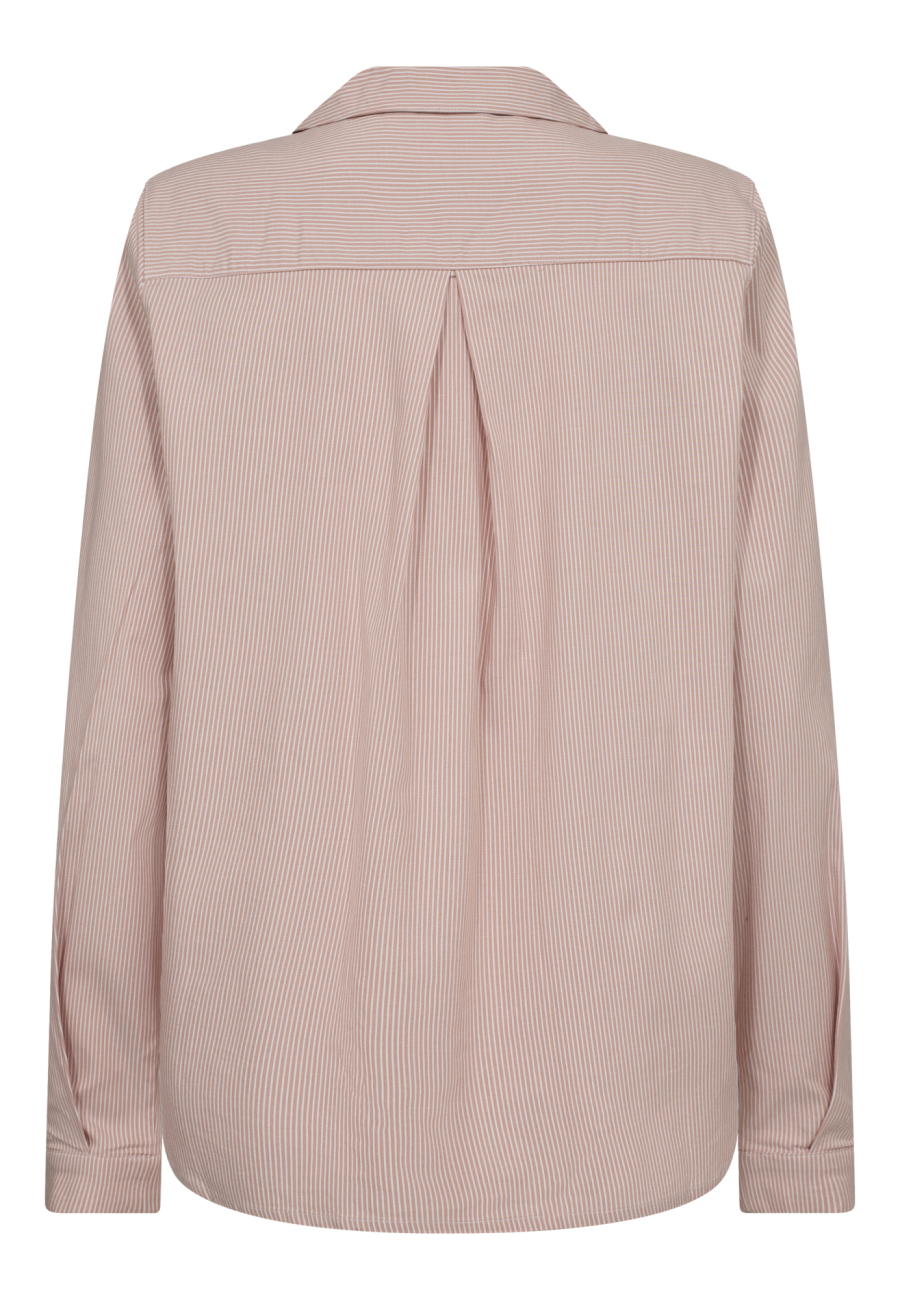 Pyjamasskjorte, Bambusviskose, Fersken