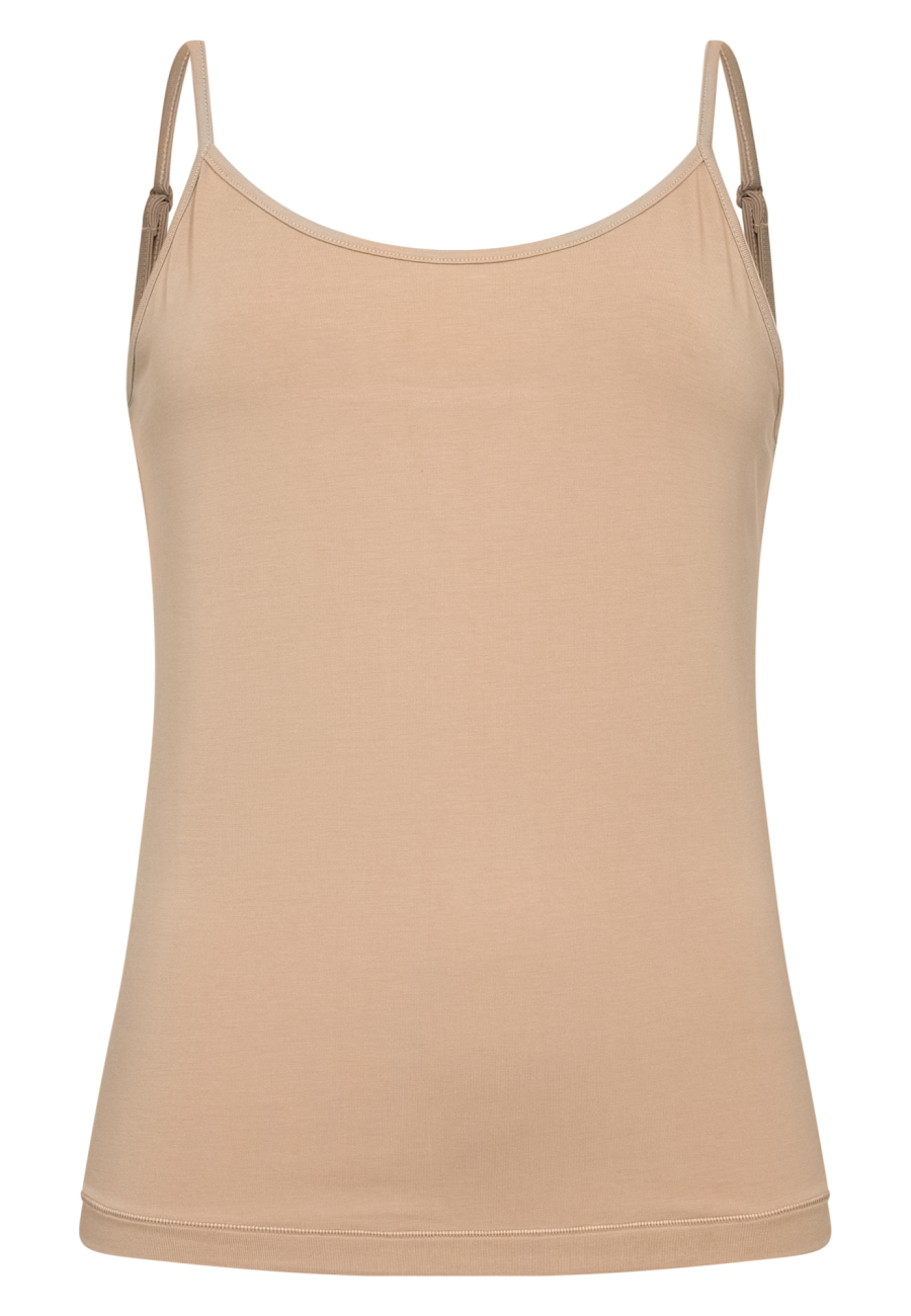 Stroptop, Bambusviskose, Nude