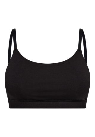 BH-top m. support | Bambusviskose | Sort -JBS of Denmark Women