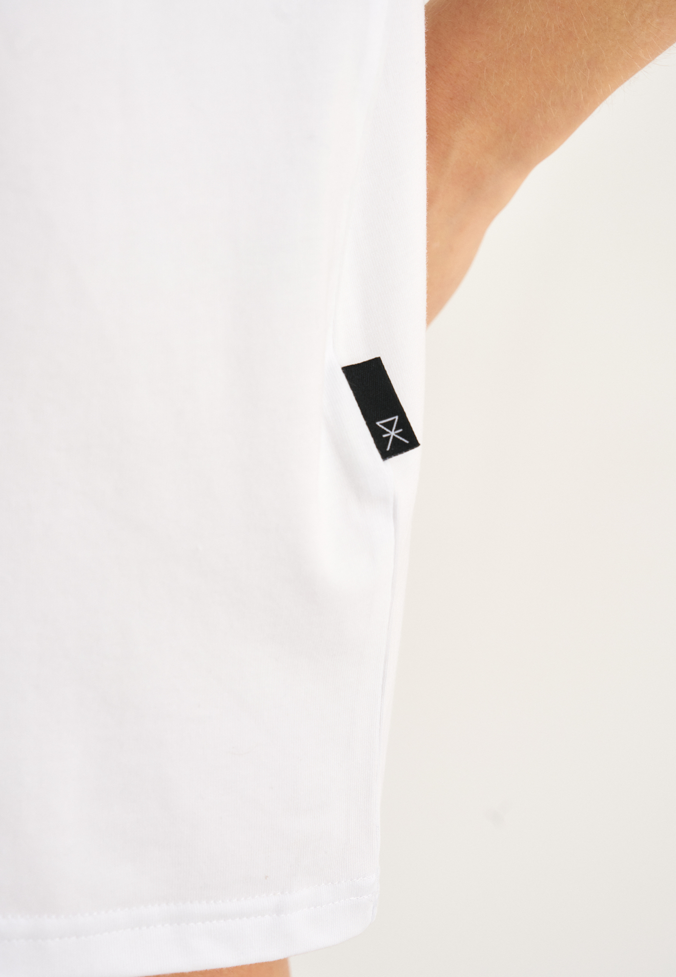 Oversized Tee, Bambusviskose, Hvid