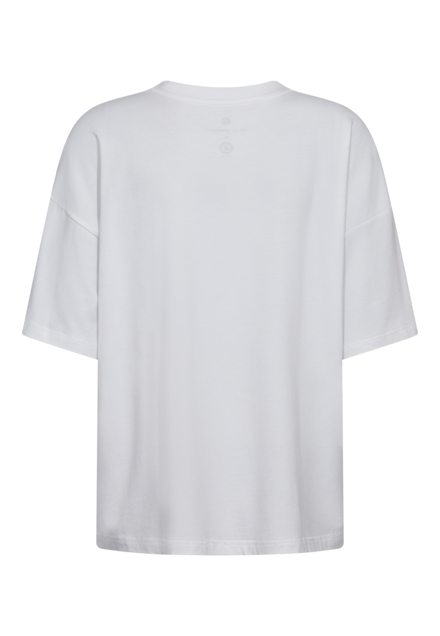 Oversized Tee | Bambusviskose | Hvid -JBS of Denmark Women
