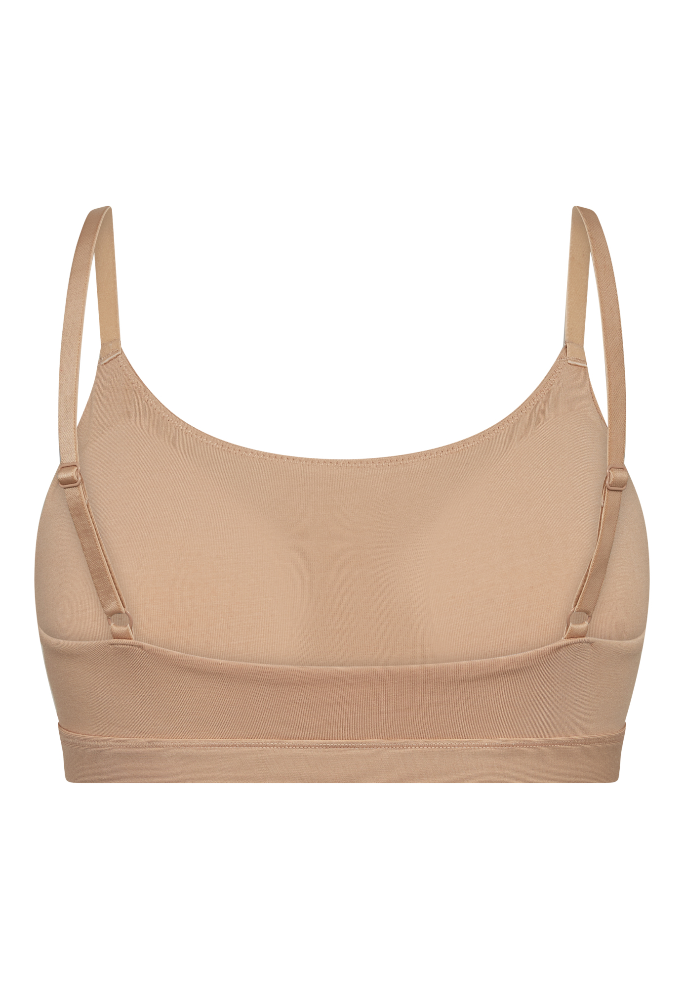 BH-top m. support, Bambusviskose, Nude