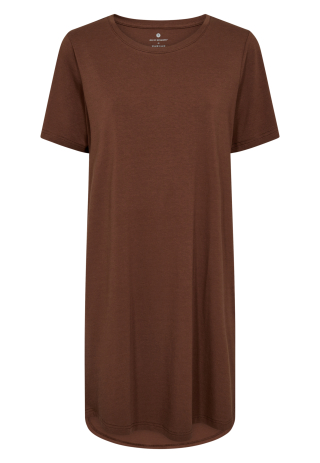 Big shirt, Bambusviskose, Brun Big shirt, Bambusviskose, Brun