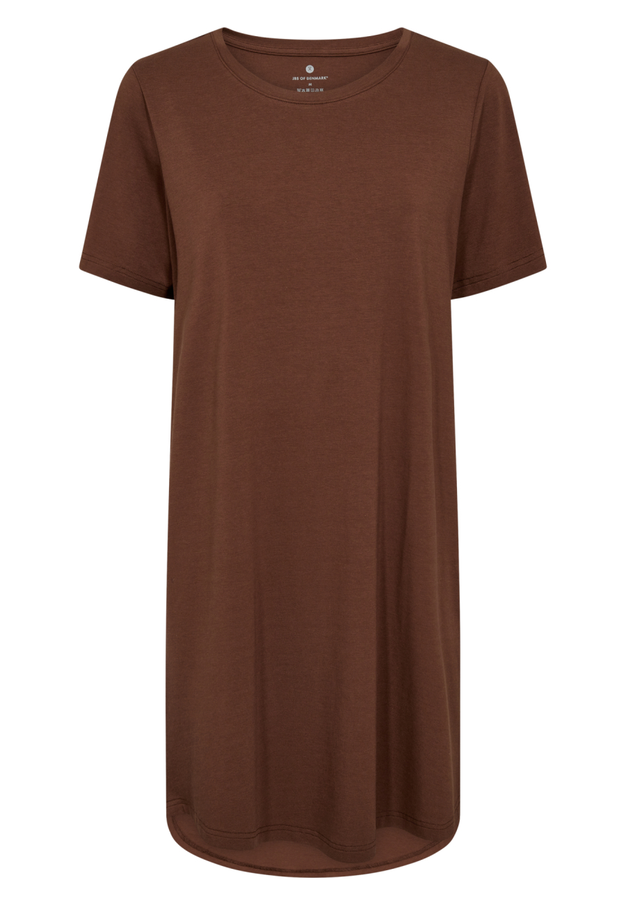 Big shirt, Bambusviskose, Brun