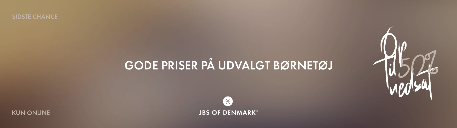 Nedsatte varer – kampagnegrafik